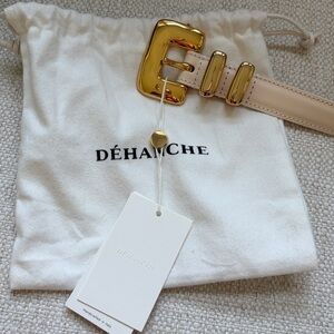 Déhanche Tetra Ivory and Gold Belt
